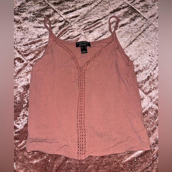 Dusty Pink Tank Top - Picture 1 of 4